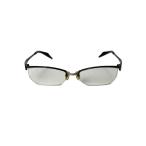 SPIVVY* очки / половинчатая оправа / titanium /BLK/CLR/ мужской /SP-1102//