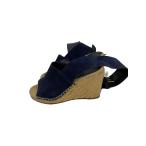 CELINE* эспадрильи /37/NVY/ замша 