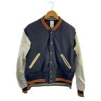 ショッピングスカジャン TANAKA◆スカジャン/XL/ウール/NVY/ST-158