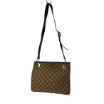 ショッピングＧＧキャンバス GUCCI◆ショルダーバッグ_GGキャンバス/キャンバス/BRW