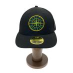 NEW ERA◆キャップ/7 3/8/ポリエステル/BLK/メンズ/59F