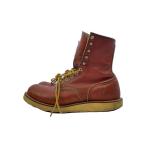 RED WING◆推定90年代/半円犬タグ/ブーツ/Irish Settsr//UK7.5/BRW/54211