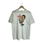 GIANT SERVCE/ジャイアント馬場5000試合出場記念Tシャツ/コットン/WHT/プリント