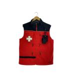 ショッピングpatagonia patagonia◆05年製/スキーパトロールベスト/ベスト/S/ナイロン/RED