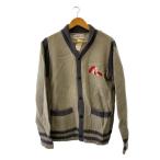 EVISU◆カーディガン(厚手)/M/ウール/GRY