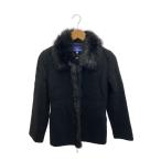 BURBERRY BLUE LABEL◆コート/38/ウール/BLK/FCF85-829//