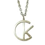 Calvin Klein* колье /--/SLV/ верх иметь / мужской 