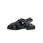 Paraboot◆イベリス/グルカサンダル/22cm/ブラック/レザー/99279