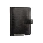 LOUIS VUITTON* Agenda MM_ epi _BLK/PVC/BLK/ одноцветный / мужской 