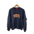 ショッピングsupreme Supreme◆スウェット/M/コットン/BLK/無地