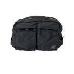 PORTER*TANKER/ сумка-пояс / нейлон / черный 