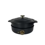 YAMADA( Yamada Denki )*SerieNoir гриль набэ кулинария pot NHP-N30G1//