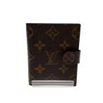 LOUIS VUITTON* обложка для записной книжки /PVC/BRW/ женский / монограмма /R20007//