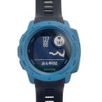 GARMIN◆スマートウォッチ/デジタル/ラバー/NVY/BLK/MIL-STO-810G//