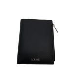 LOEWE◆2つ折り財布/ブラック/無地/メンズ/C779W73X01