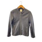 UNITED TOKYO◆シングルライダースジャケット/1/羊革/BLK/405352001