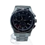 HAMILTON◆クォーツ腕時計/アナログ/ステンレス/BLK/SLV/SS/H375120