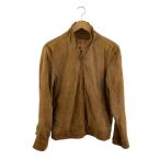 RUFFO◆スウェードブルゾン/ブラウン/イタリア製/LAMPO