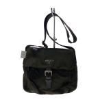 ショッピングPRADA PRADA◆ショルダーバッグ/ナイロン/GRN//