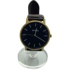 ショッピングnixon NIXON◆クォーツ腕時計/アナログ/BLK/THE PORTER