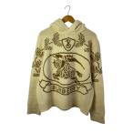 ショッピングBURBERRY BURBERRY◆パーカー/L/ウール/CRM/8058765
