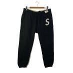 Supreme◆ボトム/XL/コットン/BLKS Logo Split Sweatpant