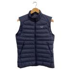 ショッピングarc ARC’TERYX◆CERIUM VEST M/ダウンベスト/XS/ナイロン/ネイビー//