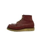 RED WING◆6-INCH CLASSIC MOC BOOT/6 インチクラシックモックブーツ/US7.5/BRW/レザー