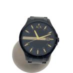 ARMANI EXCHANGE* кварц наручные часы / аналог / нержавеющая сталь /BLK/BLK/SS/AX2413//