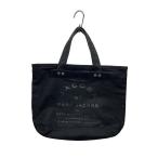 MARC JACOBS◆トートバッグ/コットン/BLK
