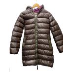 DUVETICA◆ロングダウンジャケット/38/ナイロン/BRW/無地/D.1140.00-1035R