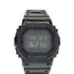 ショッピングCASIO CASIO◆ソーラー腕時計/デジタル/ステンレス/BLK/BLK/SS/GMW-B5000