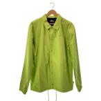 ショッピングstussy STUSSY◆ナイロンジャケット/L/ポリエステル/GRN/無地/115431