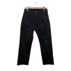 EVISU◆ボトム/3/コットン/BLK/2001/FAIRWAY GENES/使用感有