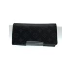 ショッピングLOUIS LOUIS VUITTON◆ポルト・フォイユ・ブラザ_モノグラム・エクリプス_BRW/PVC/BLK/メンズ