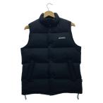 WACKO MARIA◆ダウンベスト/M/ナイロン/BLK/無地
