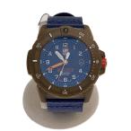 LUMINOX◆クォーツ腕時計/BEAR GRYLLS SURVIVAL ECO/アナログ/BLU/3703//