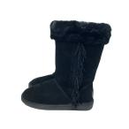 ショッピングMINNETONKA MINNETONKA◆ロングムートンブーツ/25cm/BLK