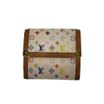 LOUIS VUITTON◆ポルト・モネ・ビエ・カルト・クレディ_モノグラム・マルチカラー_ブロン/PVC/マルチカラー/レディース