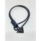 PRADA◆ブレスレット/--/BLK/メンズ