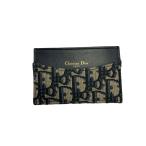 ショッピングdior Christian Dior◆カードケース/キャンバス/NVY/総柄/メンズ