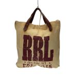 RRL◆トートバッグ/キャンバス/BEG//