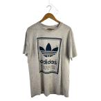 ショッピングadidas tシャツ adidas◆Tシャツ/M/コットン/GRY/プリント
