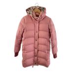 ショッピングBURBERRY BURBERRY BLUE LABEL◆ダウンコート/36/ポリエステル/PNK/無地/FNF04-528-12