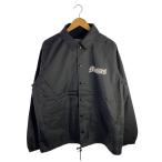 ショッピングCROW MASSES◆NYLON JKT CROW/コーチジャケット/ナイロンジャケット/L/ナイロン/BLK