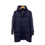 Gloverall◆ダッフルコート/L/ウール/NVY/無地