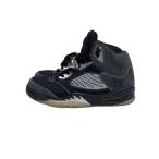 NIKE◆AIR JORDAN 5 RETRO_エアジョーダン 5 レトロ/27.5cm/BLK//