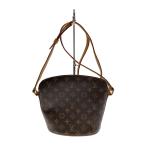 LOUIS VUITTON◆ドルーオ_モノグラム・キャンバス_BRW/PVC/BRW