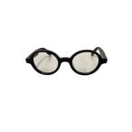 ショッピング眼鏡 金子眼鏡◆KC-10/ラウンドメガネ/オーバル/プラスチック/BLK/メンズ