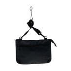 JAM HOME MADE◆ショルダーバッグ/PVC/BLK/無地